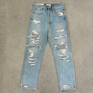 AGOLDE 90's Mid Rise Loose Fit Jeans in Unhinged NWT
